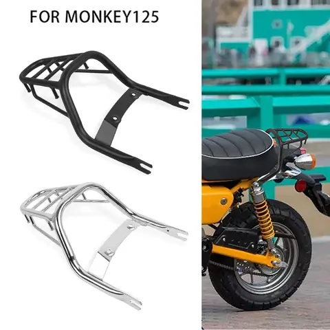 오토바이 Monkey125 후면 수하물 랙, 혼다 몽키 125 2018-2024 2023 후면 화물 지지대 거치대 브래킷, 화물 테일 랙