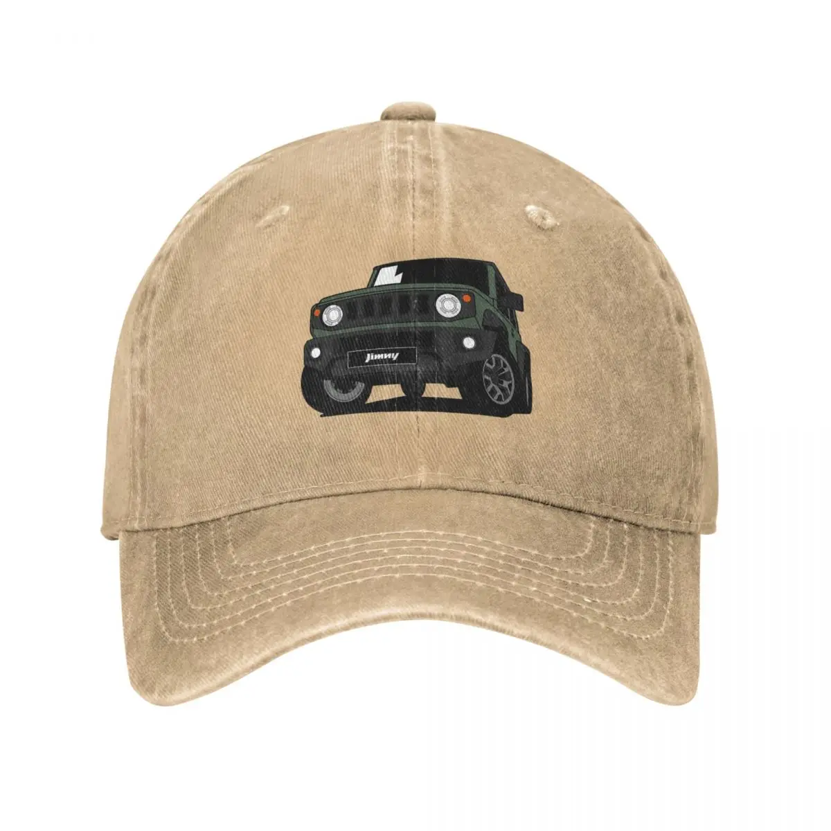 Green Jimny Baseball Caps Snapback Denim Hats Outdoor Adjustable Casquette Sports Baseball Cowboy Hat for Men Women