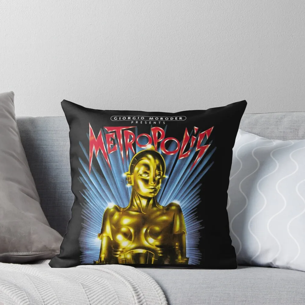 Metropolis 1984 Throw Pillow covers for pillows Cushion Covers For Living Room Sofa Cushions Cover pillow