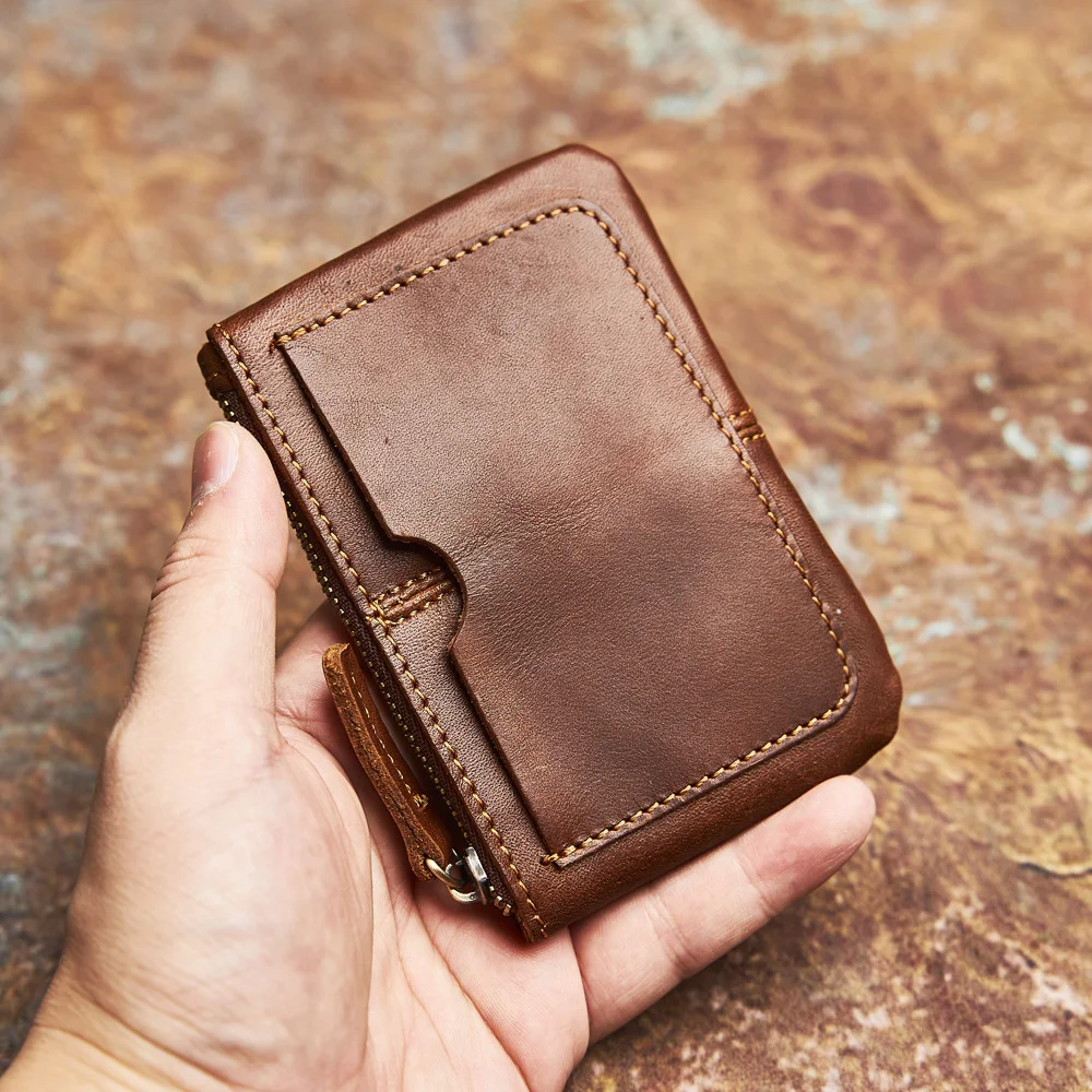 NASVA Genuine Leather WalletMen's WalletWomen's WalletCard CaseSmall WalletCowhide WalletCoin PouchKey Pouch