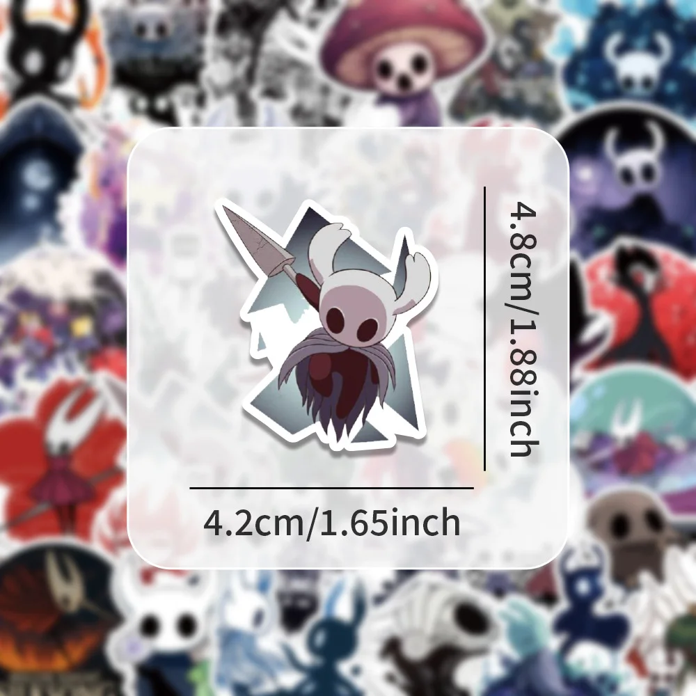 54 قطعة من ملصقات الفارس المجوف ملصقات جرافيتي للعبة مقصورة أمتعة السيارة ملصقات مقاومة للماء