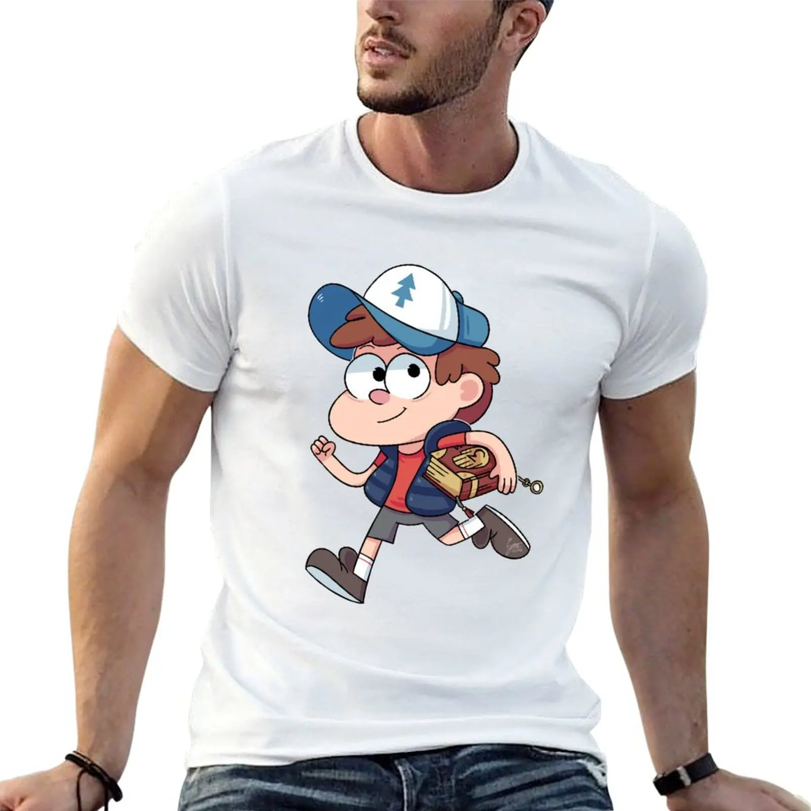 Dipper Pines T-Shirt t shirts for man pack cotton t shirts for man pack white man graphic t shirt T-shirt