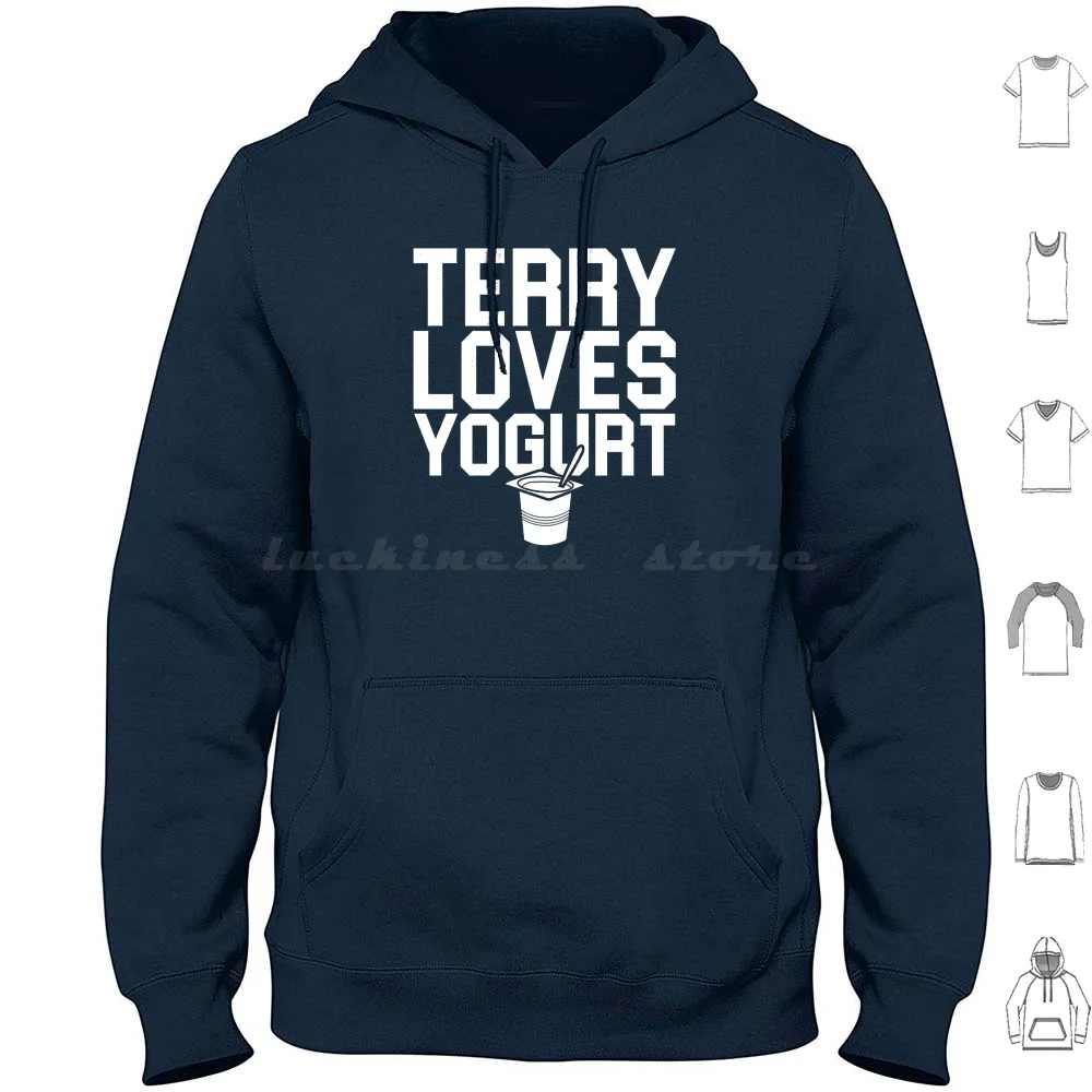 Terry Loves Yogurt Hoodies Long Sleeve Boyle Brooklyn 99 Brooklyn Jake Peralta Captain Holt Brooklyn99 Santiago Terry