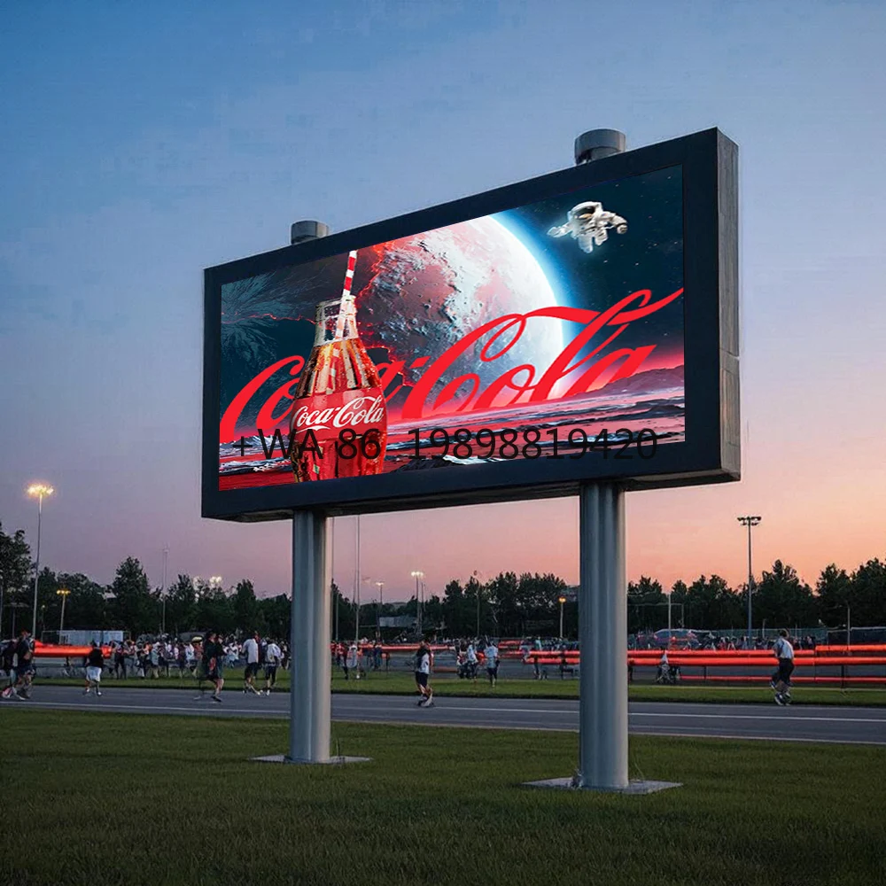 

Настенный экранный светодиодный дисплей премиум-класса для наружной рекламы Фиксированный наружный светодиодный дисплей Водонепроницаемая светодиодная реклама