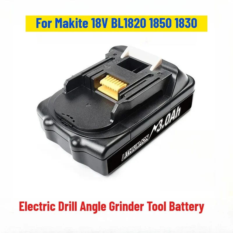 

For Makite 18V BL1820 1850 1830 with - Light Electric Drill Angle Grinder Tool Battery