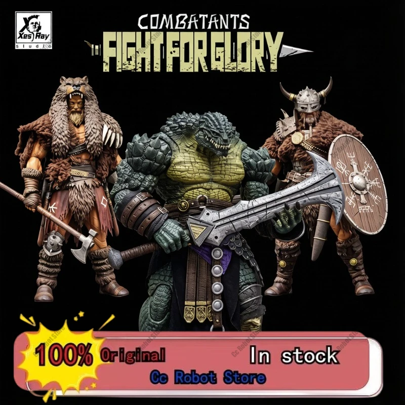 

[Coming Soon in Stock] XesRay Gladiator Glory Battle Wave 7 Crocodile Man Krimhart Collectible Action Figure, Fan Gift