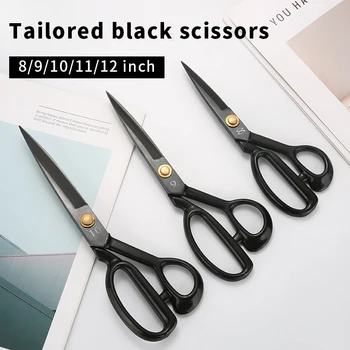 전문 바느질 가위 재단사 가위 자수 가위 패브릭 바느질 절단 DIY 봉제 공예 용품 가위 1PC