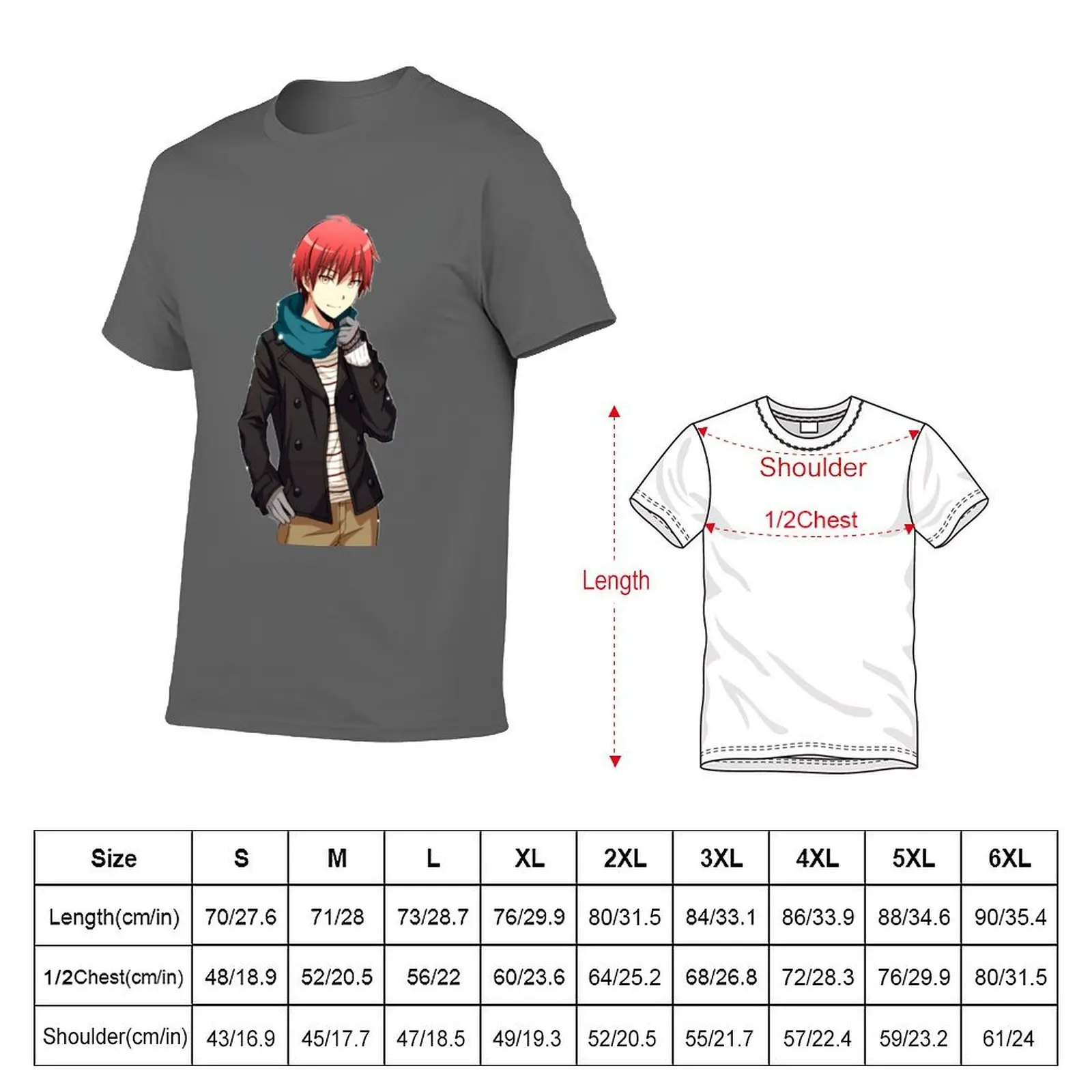 Karma Akabane T-Shirt funny t shirts dark humor graphic t shirts for man T-Shirt