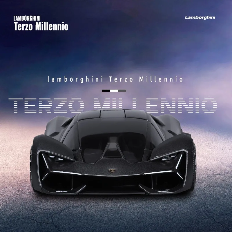 Bburago 1:24 Lamborghini Reventon Terzomillennio Huracan Car Diecast Model Collection Ornament Gifts Simulated Supercar Kids Toy