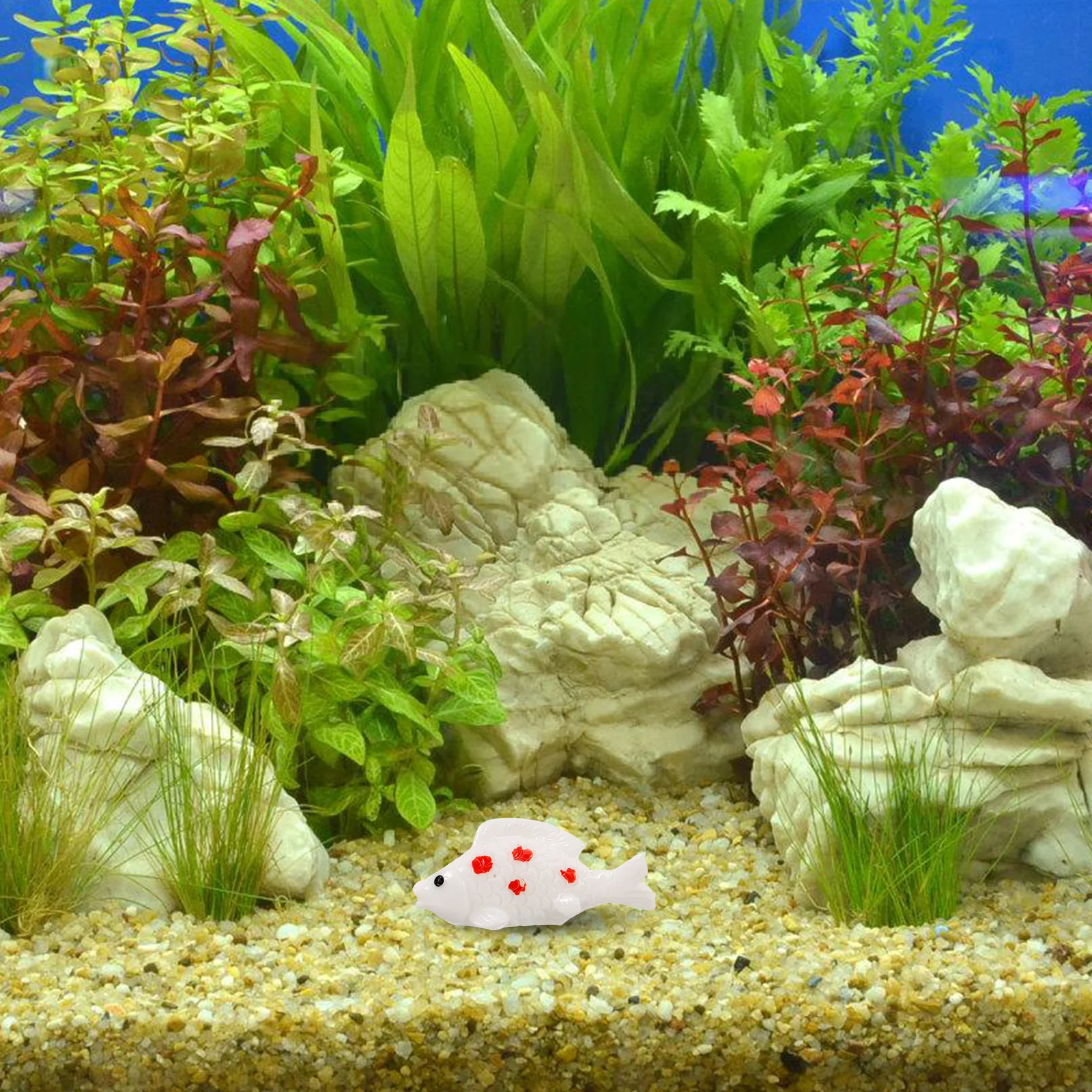 

30 Pcs Resin Goldfish Mini Decorations Small Adornments Right Tank naments Micro L Fish DIY Terrarium Ocean World