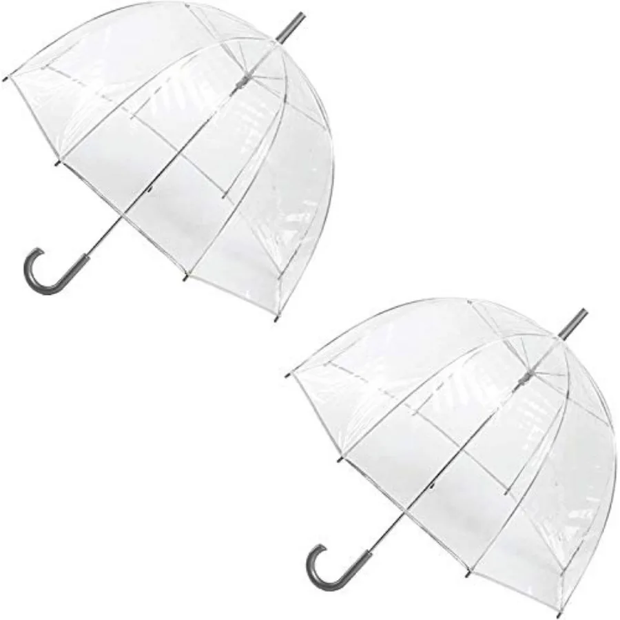 

Adult Bubble Umbrella with Dome Canopy and Lightweight Wind and Rain Protection
