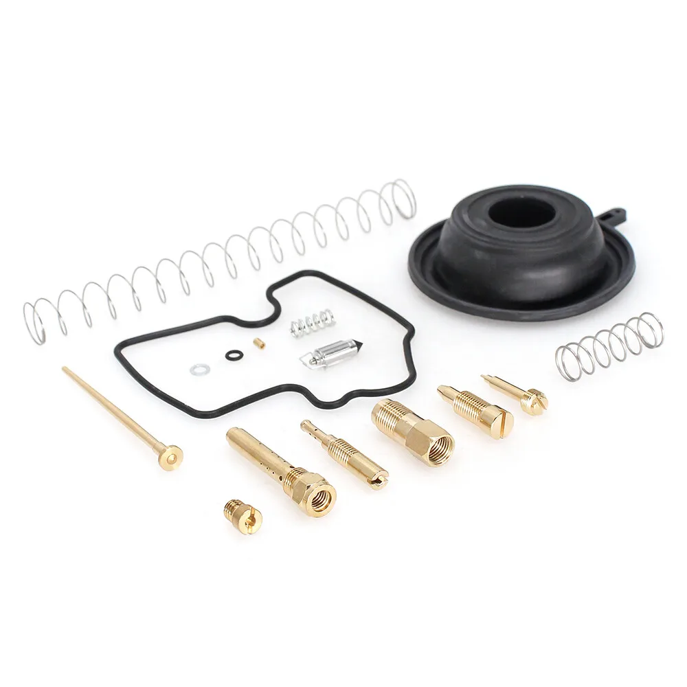 For Kawasaki Prairie 650 KVF650 2002 2003 Carburetor Repair Kit Carb Rebuild Set Vacuum Diaphragm Gasket