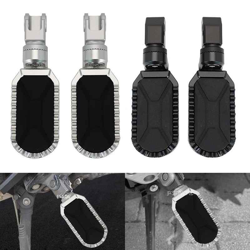 

2025 Motorcycle Adjustable Rotatable Front&Rear Footrest Passenger Foot Pegs Rests For CFMOTO 450MT 450 MT 450mt MT450 MT 2024
