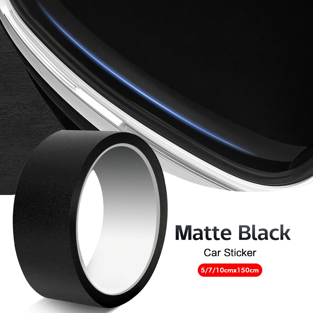 

30/40/50cmx152cm Black Matte Vinyl Car Wrap Film Black Matte Film Car Sticker Motorcycle Scooter DIY Styling Sticker