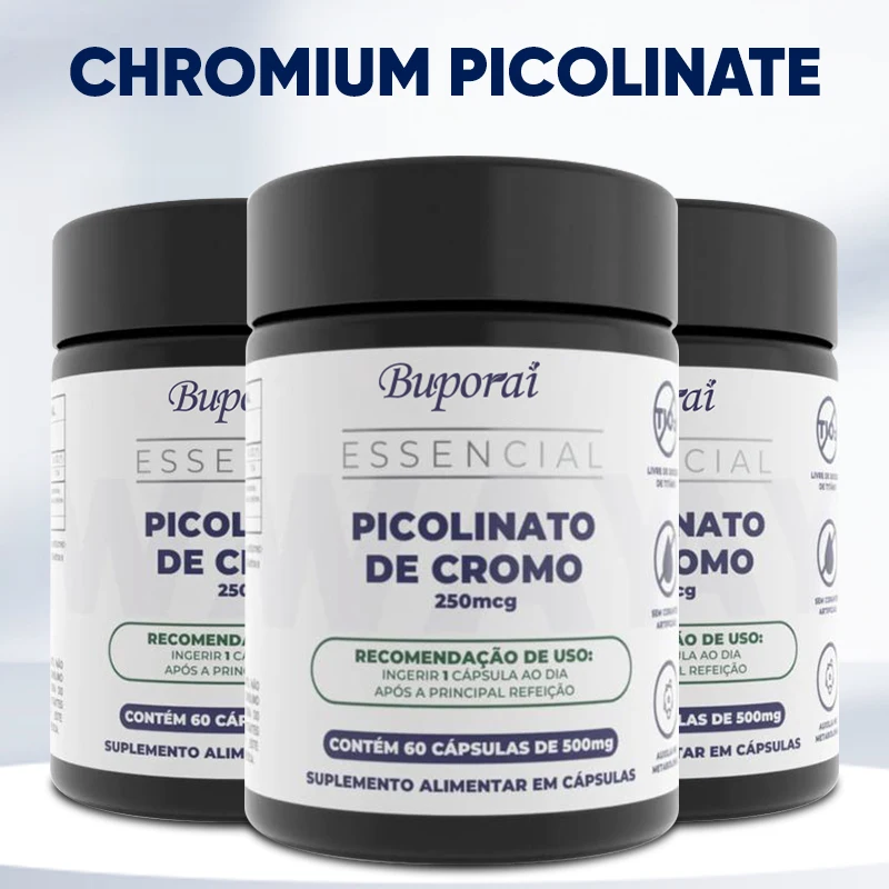 

Пиколинат хрома — высокое впитывание, без ГМО, поддержка уровня сахара в крови и обмену веществ, управление весом и гашением пищевых продуктов