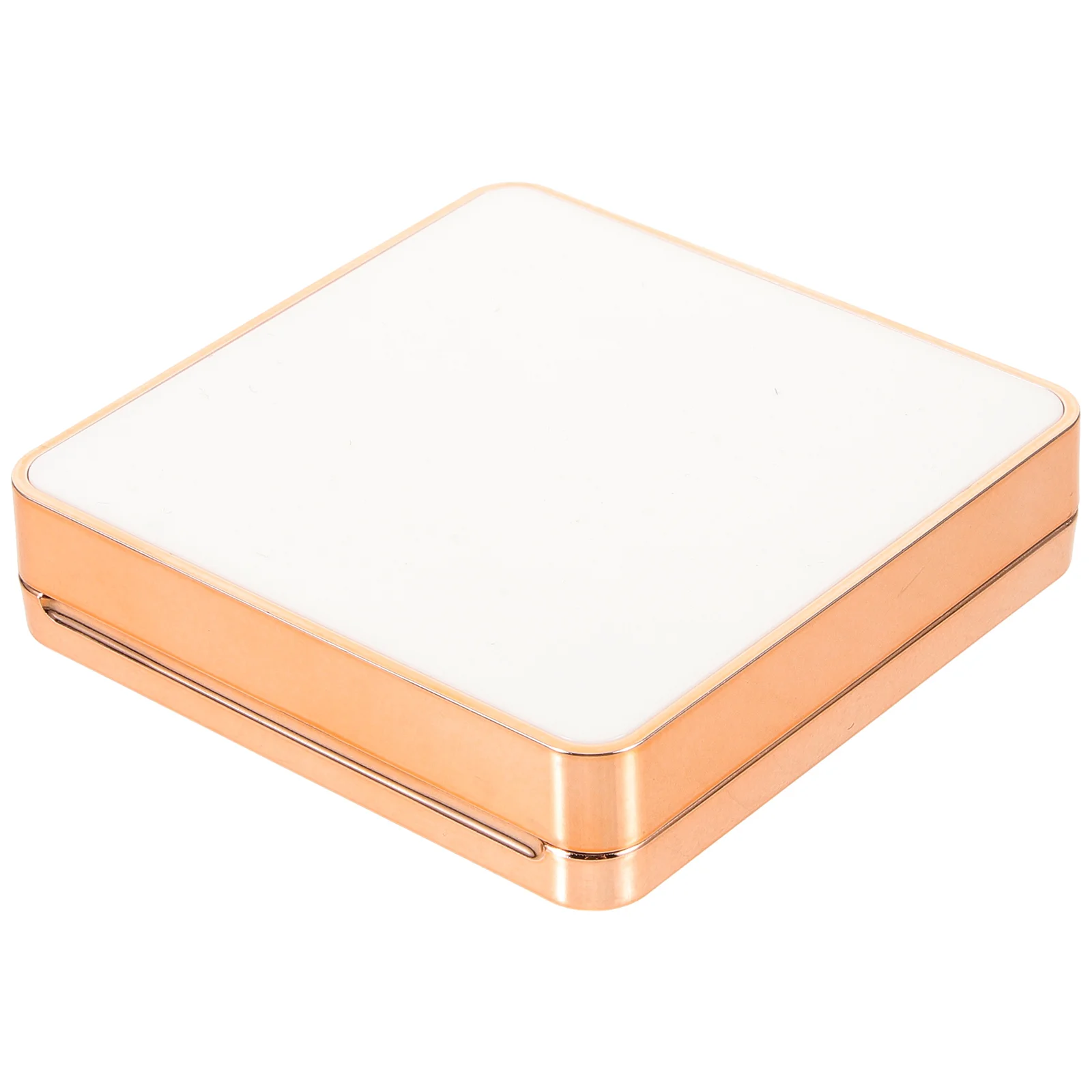 

Empty Cushion Foundation Case R White Rose Gold Travel DIY Compact Container Mirror Magnetic Cream CC Powder Makeup