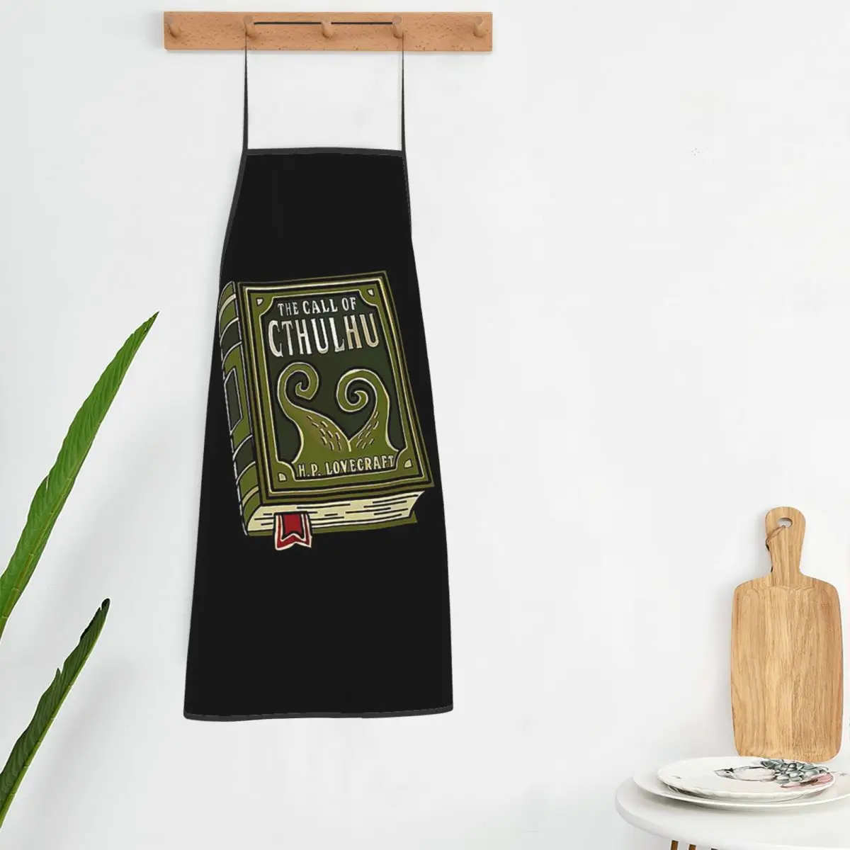 The Call Of Cthulhu Lovecraft Mythos Monster Apron Chef Cooking Tablier Bib Kitchen Cleaning Pinafore for Women Men Gardening