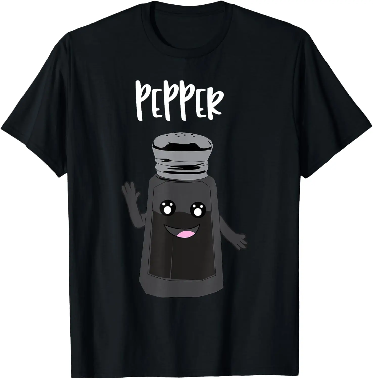 

Funny SALT And Pepper Duo Valentines Halloween Easy Costume T-Shirt