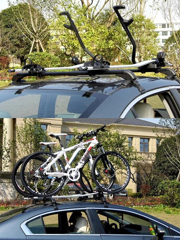 New Aluminium Bike Bicycle Carrier Rack Car Roof Top Universal Mount