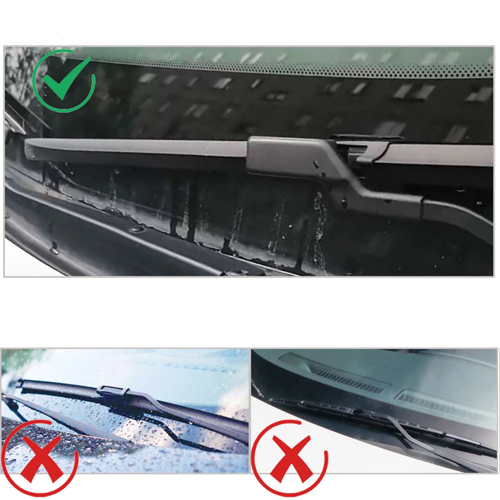 Erick\'s Wiper LHD Front Wiper Blades For Nissan Terrano D10 2017 - 2023 Windshield Windscreen Window Car Rain Brushes 24\