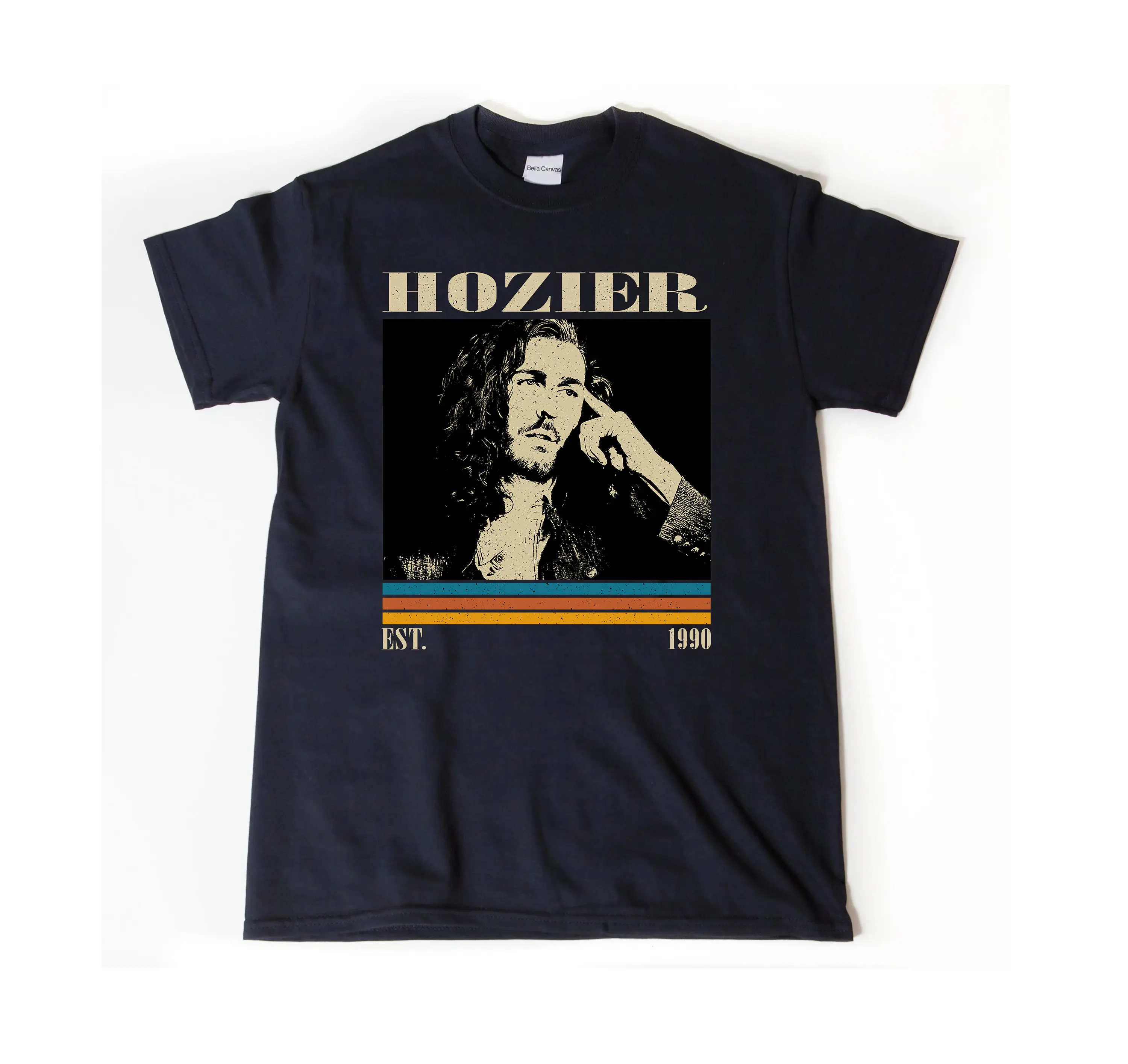 Hozier T Shirt Music Album Cover Vintage Retro Midcentury MinimalisT