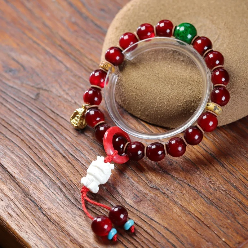 Blood Shell , Niu Family Imitation Turtle Gold Armor DIY Bracelet, Antique Bone Ornament, Mountain Turtl