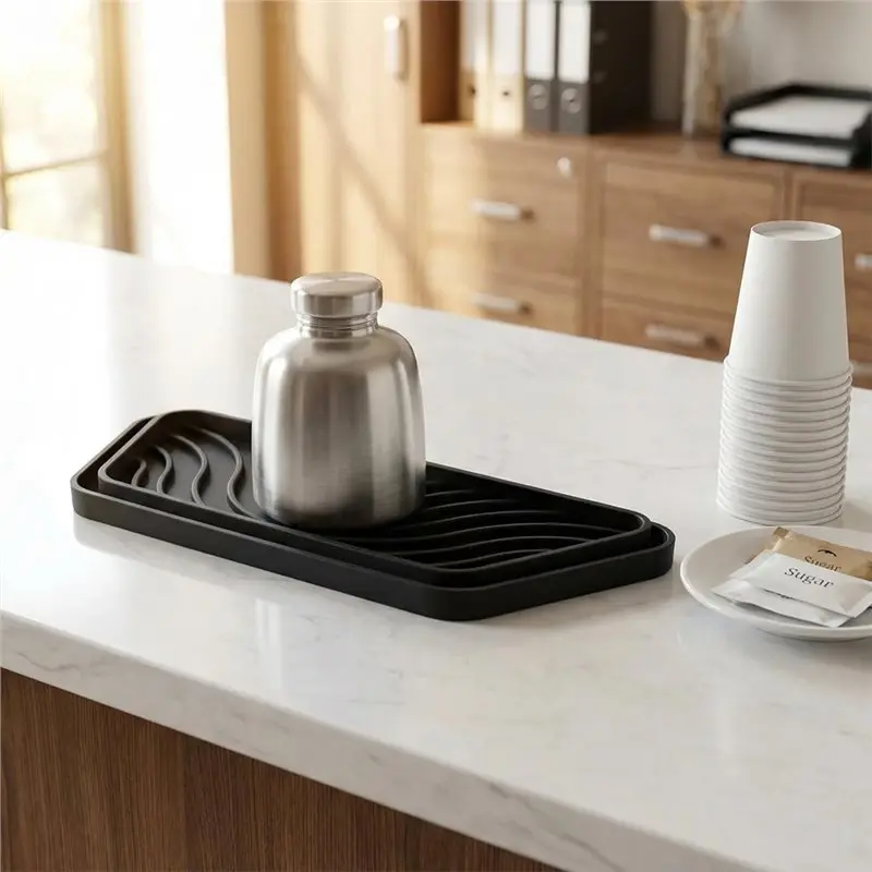 AD24 Trapezoidal Refrigerator Water Drip Tray Mini Fridge Drip Tray