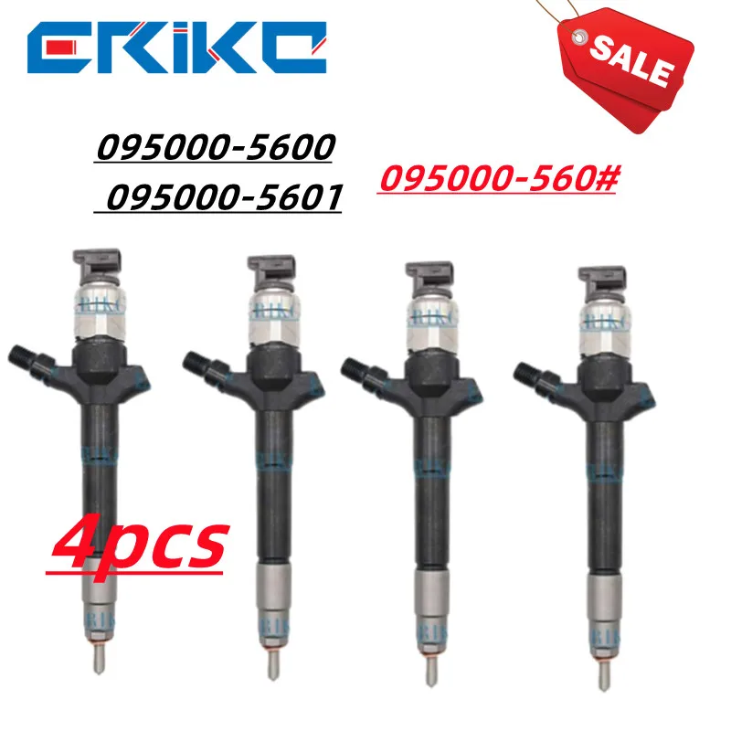 4PCS 1465A041 Injector Nozzle Assy 095000-5600 095000-5601 SM295040-6230 SM295040-6220 SM295040-6210 for Mitsubishi L200 4D56