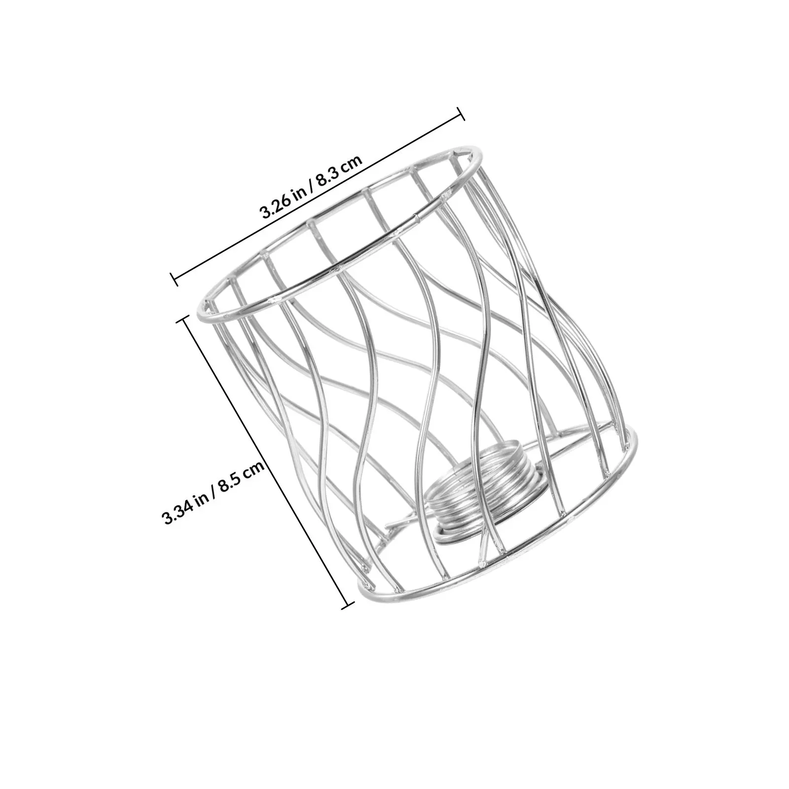 Mini Iron Birdcage Pendant Lampshade Vintage Metal Cage Lighting Fixture Rustic Design Soft Warm Light for Home Farmhouse Decor