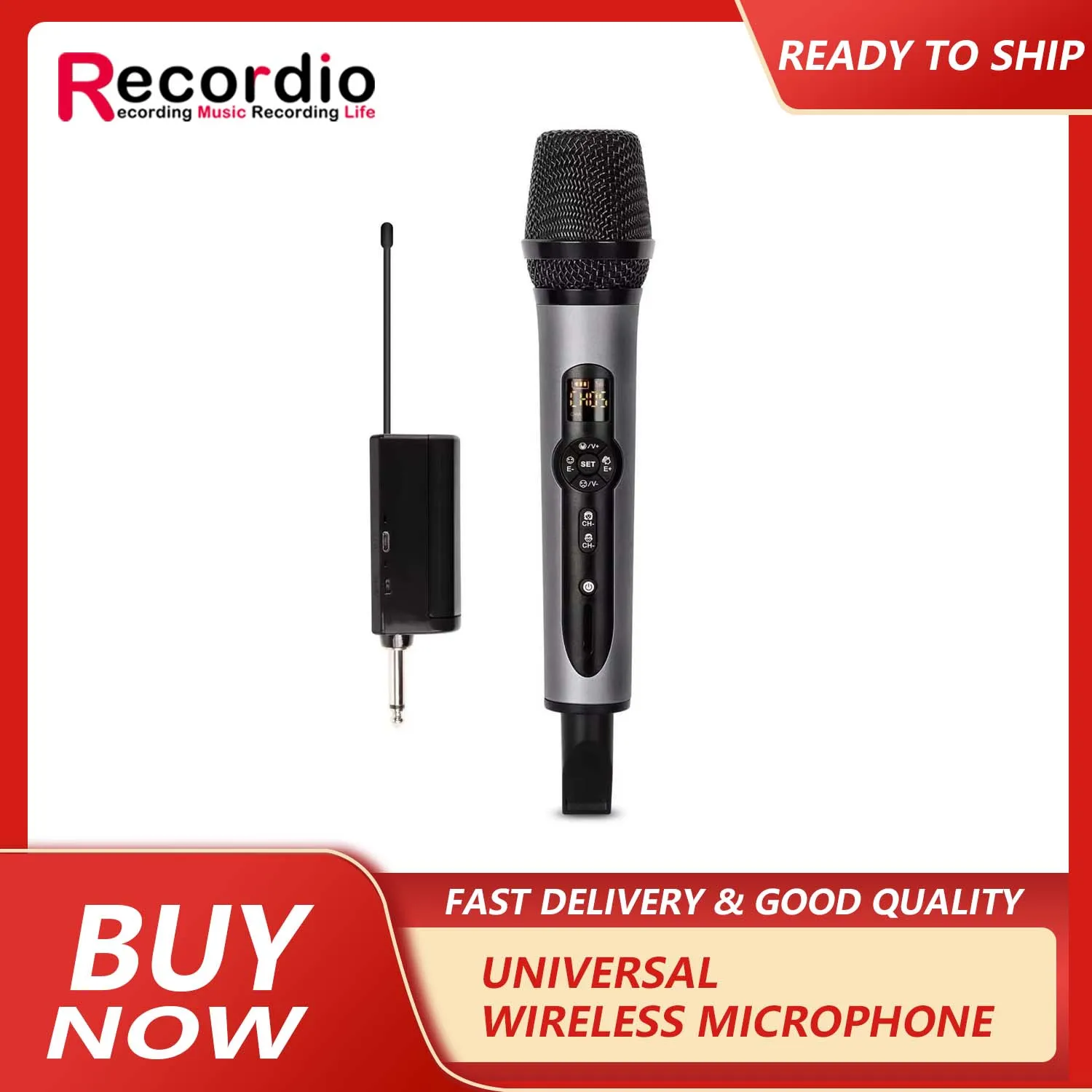 

GAW-007A Portable Microphone Wireless Handheld Microphone Wireless Karaoke Microphone For Party