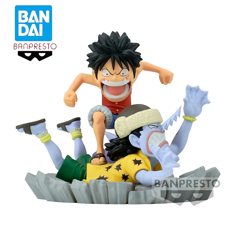 

In Stock Genuine Original BANPRESTO Monkey D. Luffy ONE PIECE Action Anime Figure PVC 7CM Collectible Dolls Statuette Ornament