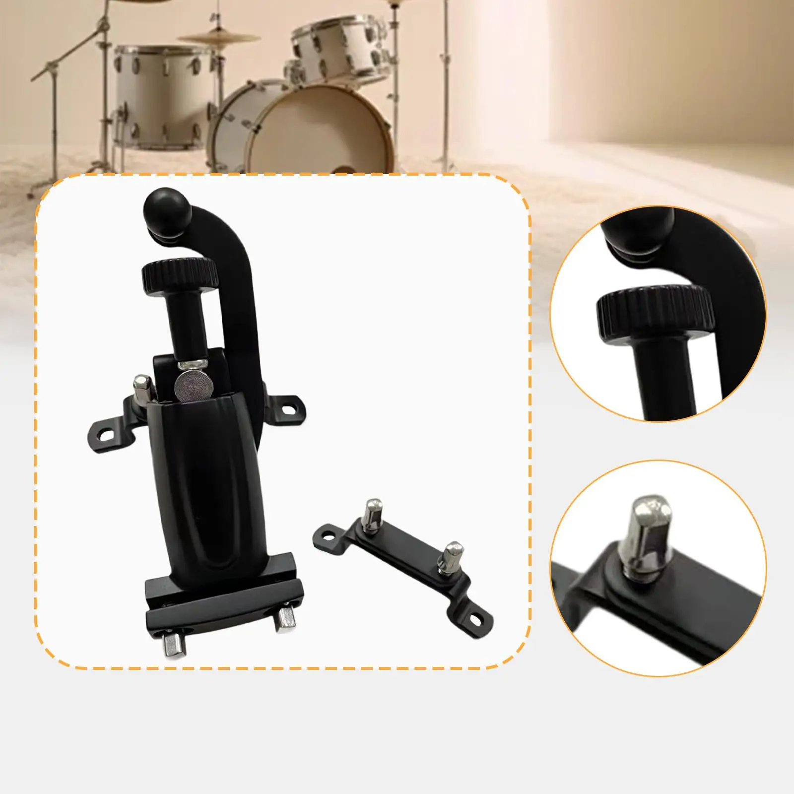 

Фильтр для малого барабана, аксессуар для музыкальных инструментов, металлический аксессуар для сцены, концерта в реальном времени