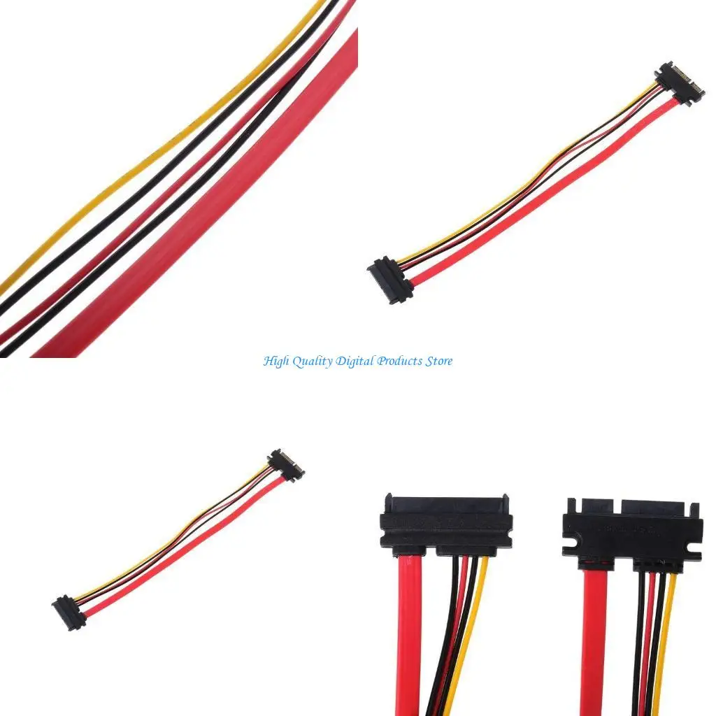 

U2JE 30cm / 11.81inch 22-pin 15 + 7 Pin Extension Cable for Data and Power