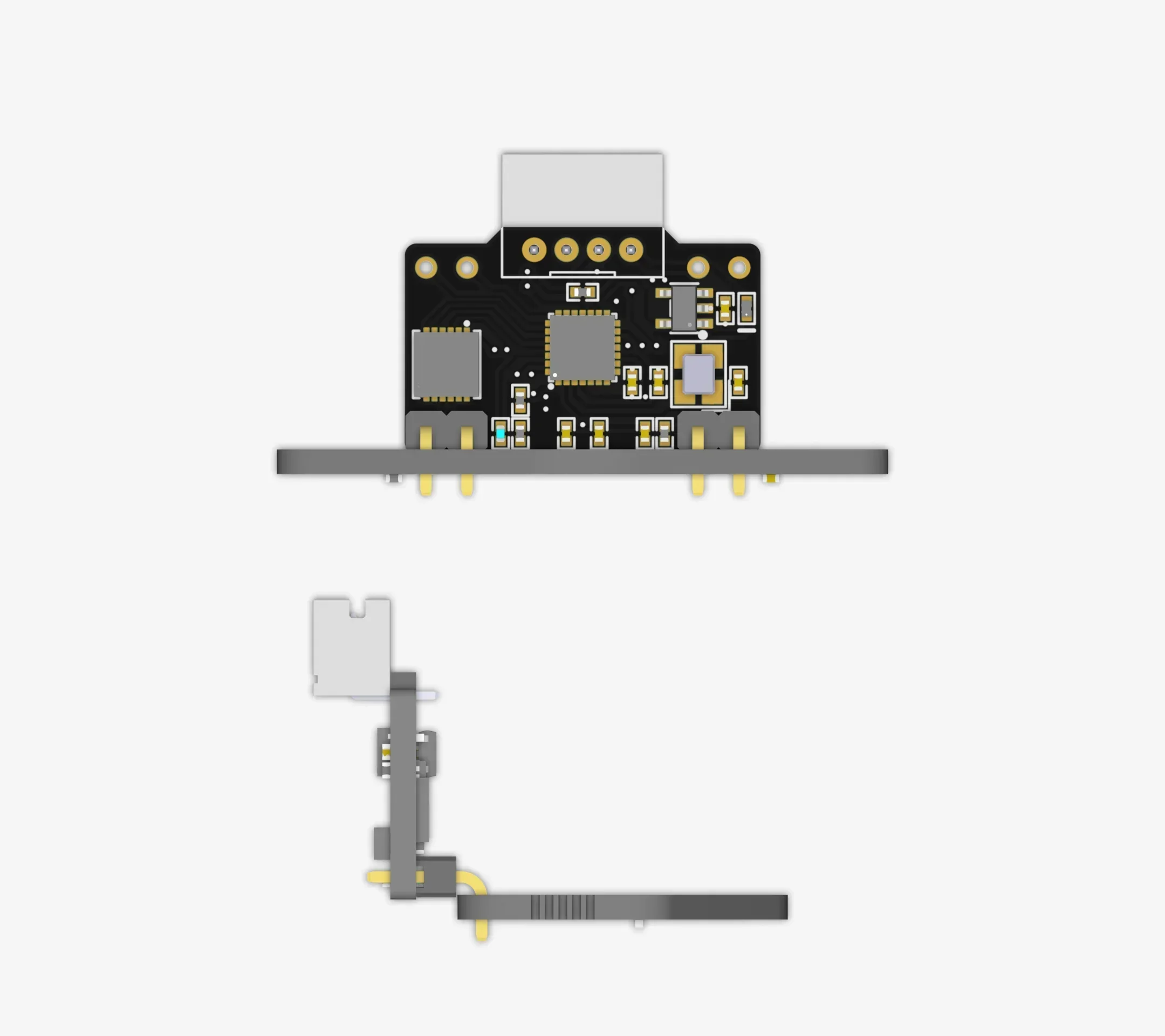 Blurolls 1pc IDM Scanner Leveling Sensor Voron PCB CAN Board Only Compatible with Klipper For DIY Voron VZ 3D Printer