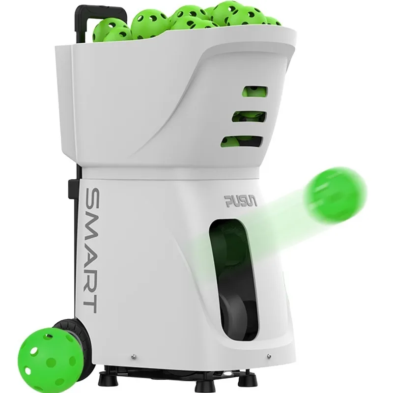 MYT PUSUN PP Smart Pro Training Pickleball Machine 100pcs Ball Loading Lithium Battery 20-120KM/H Serve Speed 5-45 Elevation