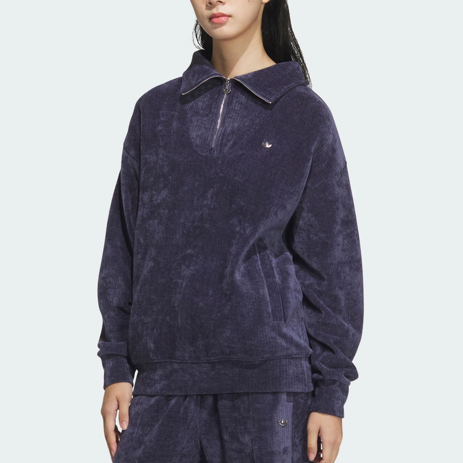 

Adidas genuine Three Stripes Women's Warm Outdoor Hoodie JM8061