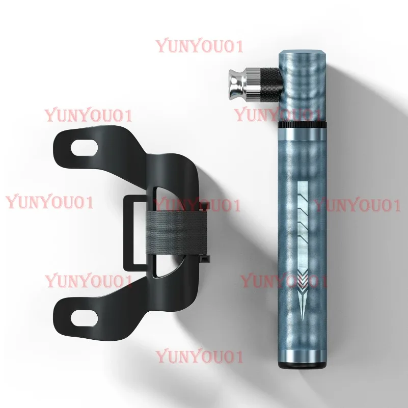 

Cycling Pump Bicycle Basketball Portable US French Mouth Universal Small Mini Tube Stainless Steel Single