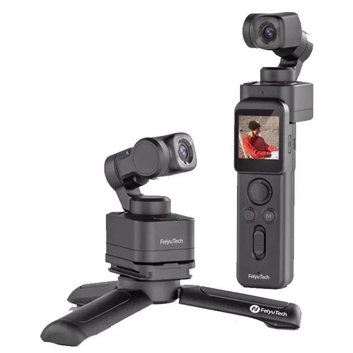 

2026 Premium FelyuTech Split design sports handheld bike ride vehicle multi-scene using vlog handheld camera HD pocket camera st