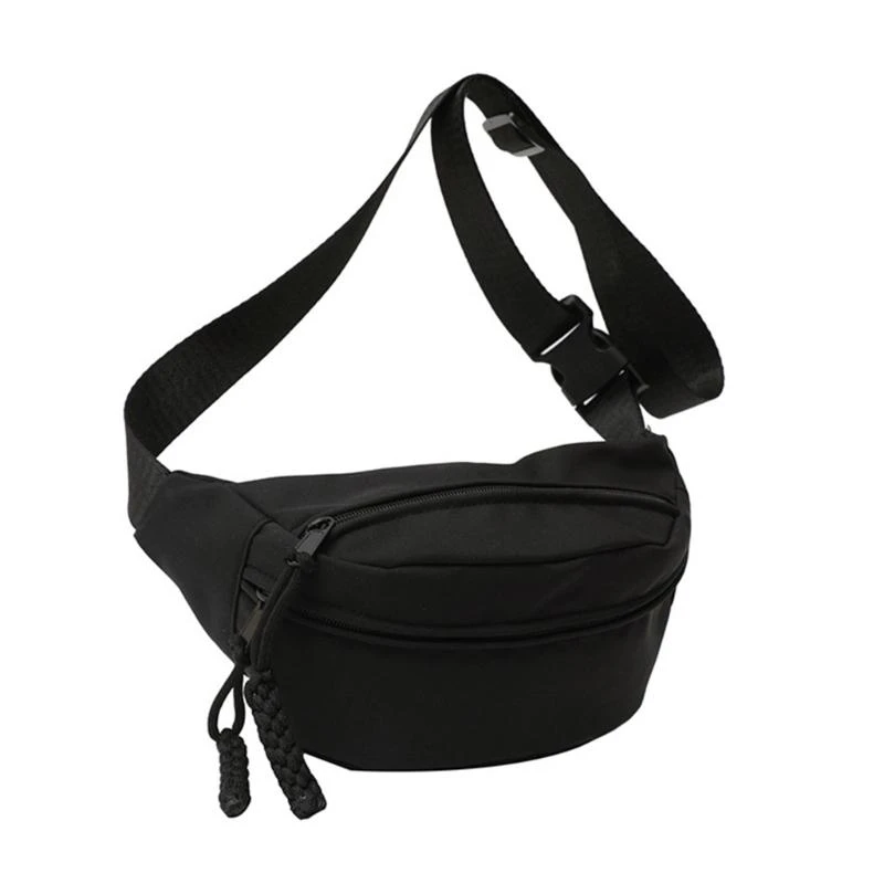 

Women Fanny Packs Small Crossbody Bag Men Chest Bag Belt Bag Solid Waist Bag