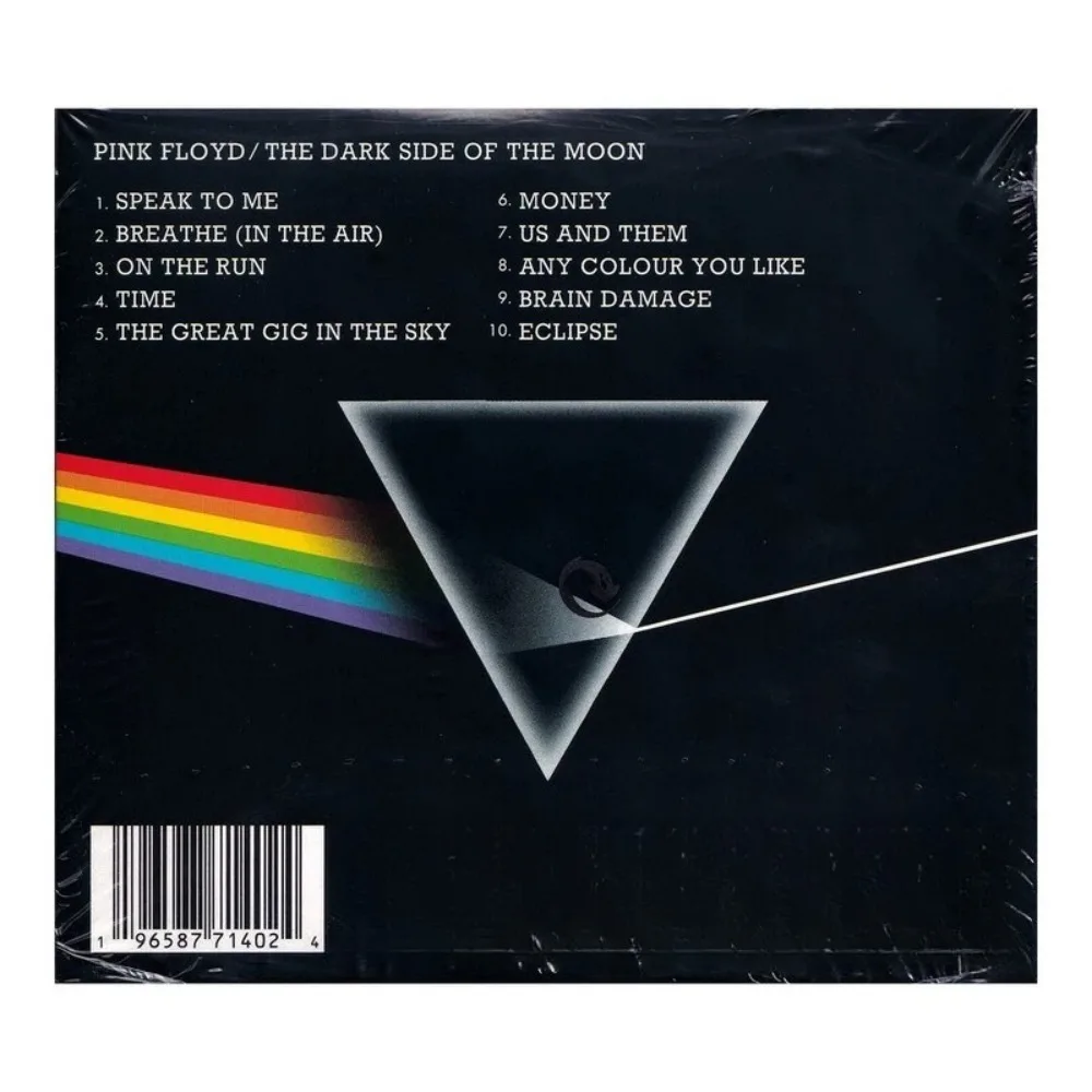 قرص مضغوط Pink Floyd The Dark Side of The Moon - تحفة روك التقدمية لمحبي Pink Floyd وعشاق الموسيقى