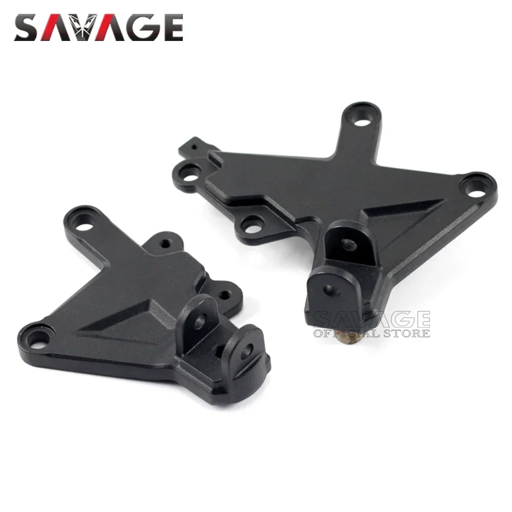 Front Footrest Foot Rest Pedal For KAWASAKI ZX-10R NINJA ZX10R 2011-2020 ZX10RR 2017 Motorcycle Rider Left Right Bracket Kit
