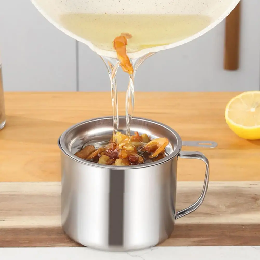 

Масляный фильтр из нержавеющей стали, противоскользящее покрытие для масляного фильтра, фильтр для масла из нержавеющей стали, горшок, контейнер, кувшин с для приготовления пищи