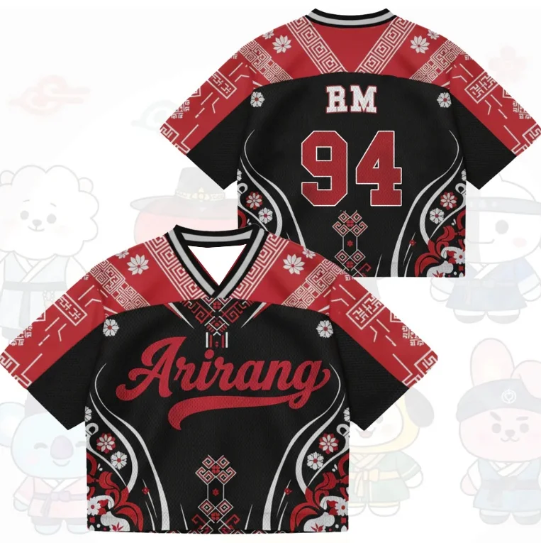 Koreanisches Idol-Boyband-Fan-Support-T-Shirt, Modisch, Bequem, Schnell Trocknend, Schweißabsorbierend, 2026 Y2k, Familien-Partnerlook, Locker geschnitten – Detail 6