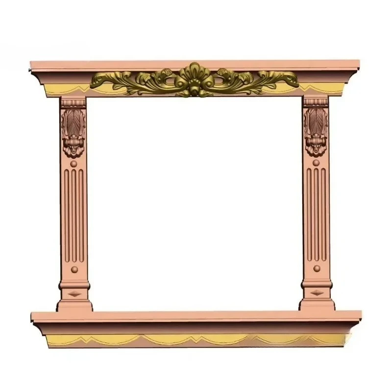 Adjustable Roman Column Window Model ABS Multi Pattern Window Cover Molds European Villa Square Column Mold House Wall Decor v