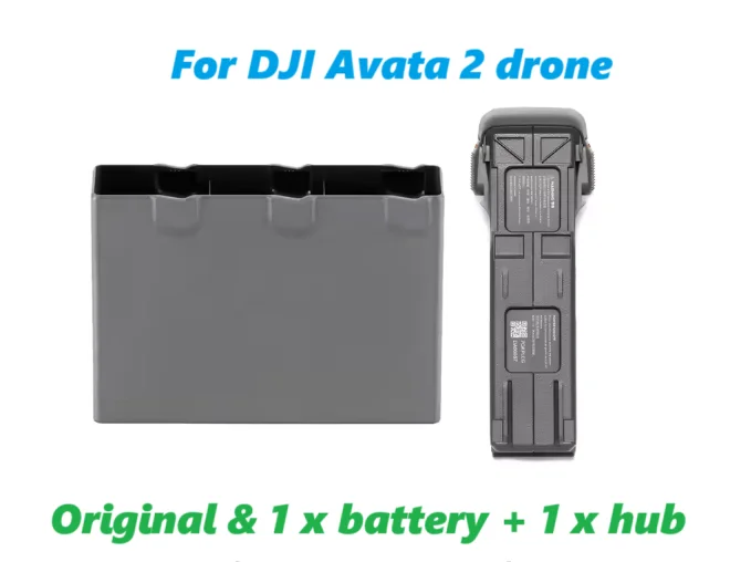Original & Activated Less Than 10 Cycles Intelligent Flight Battery with Hub for DJI Avata 2 Drone with 2150mAh