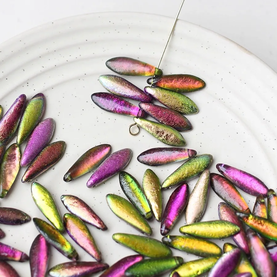 

(Оновление стиля в прогрессию) 20 шт. 5*16 мм свободные бусины-разделители для изготовления ювелирных изделий DIY браслеты ручной работы серьги