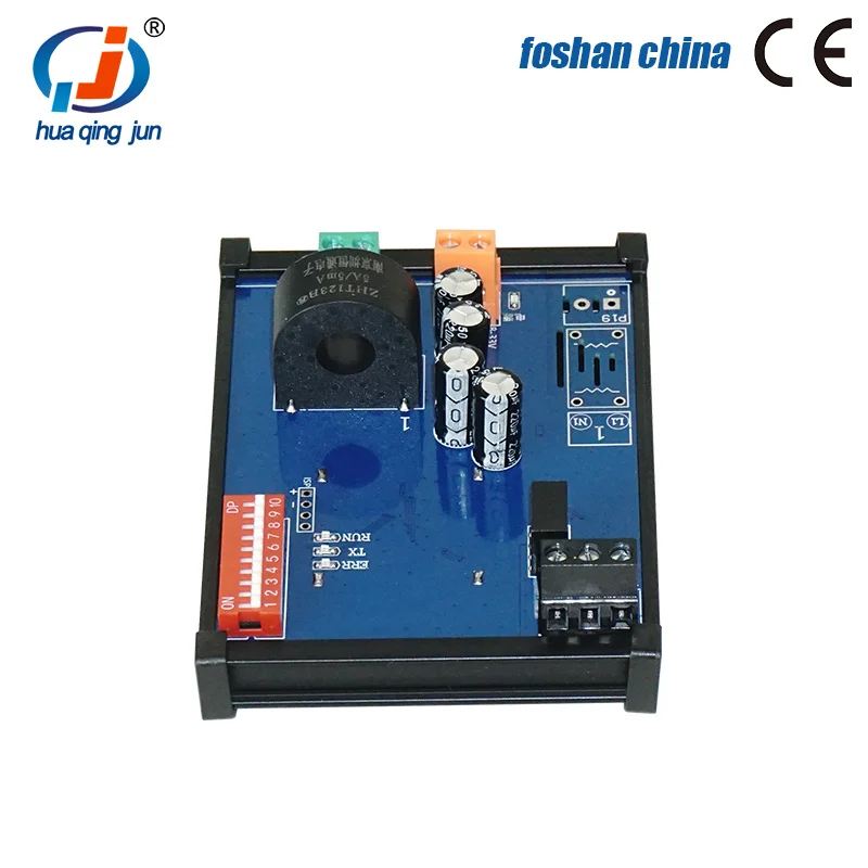 Chingjun1-Channel RS485 AC Current Transformer Detection Module RS485 Modbus RTU 25A 50A Current Data Acquisition Module