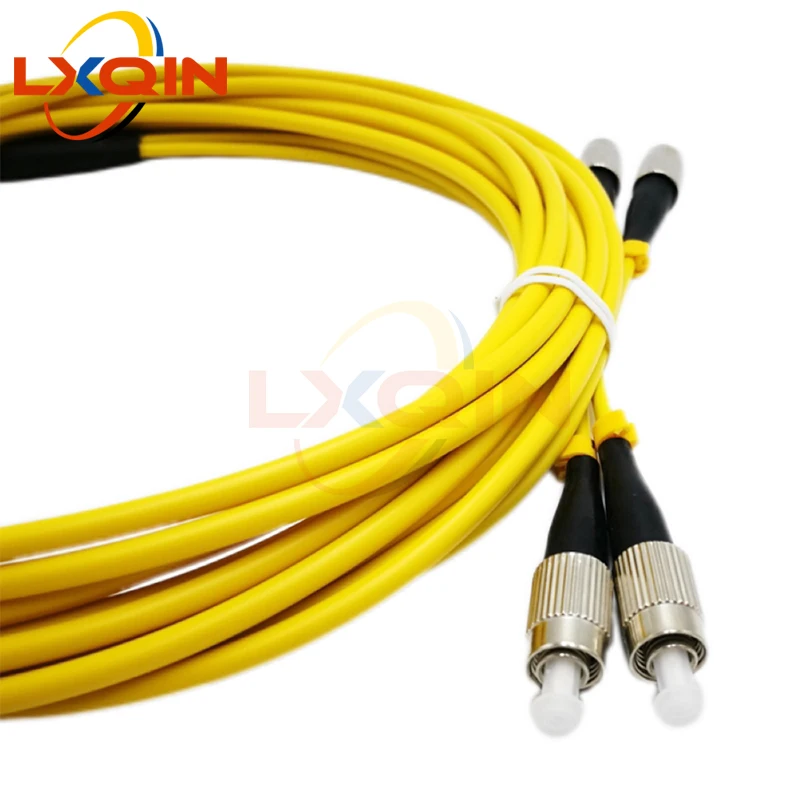 LXQIN printer parts 1pc fiber cable FC/FC UPC simplex 3.0mm PVC double core fiber patch cable patch cord for epson printer