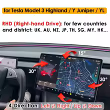 【¥8,367】Tesla Model 3/Y Juniper/YL スクリーン回転マウント New Y 3 YL RHD 特別割引-アリエク特価アラート