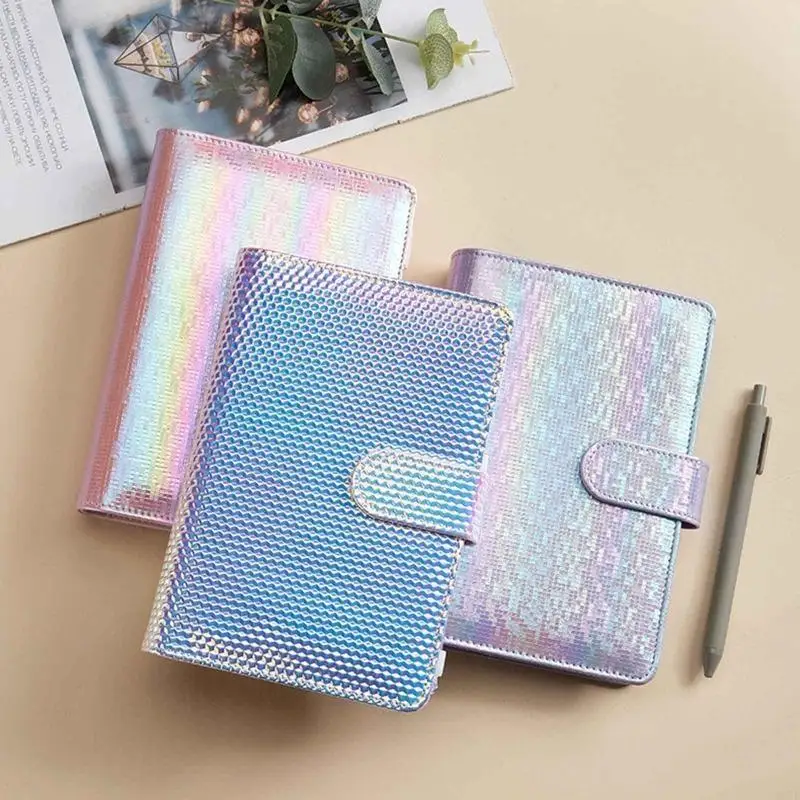 M5TB محمولة Binder Notebook Binder Binder Planner Planner Groound-Leaf Journal Notepad لجدولة الكبار اليومية